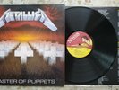 METALLICA - MASTER OF PUPPETS - LP 1985 ORIGINAL UK press INSERT motorhead rage