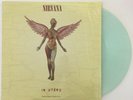 NIRVANA   IN UTERO   Orig CLEAR BLUE Vinyl 1993 in SHRINK(DGC-24607)*NEAR MINT*