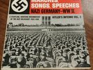 MARCHES, SONGS, SPEECHES NAZI GERMANY WW II VINYL LP  HITLER
