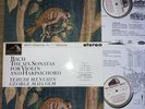 Bach Violin Sonatas Vol.1&2 Menuhin Malcolm EMI ASD 589/490 C/G ED1 UK NM
