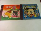 2 WALT DISNEY 78 RECORD SETS - MICKEY MOUSE BIRTHDAY PARTY & LADY AND THE TRAMP