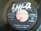 Hi-Q The Royal Jokers September In the Rain / Spring original 1957 doo-wop 45 NM