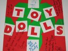 TOY DOLLS Dig That Groove Baby LP signed by band rare punk