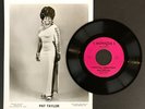 PAT TAYLOR Struttin' Your Stuff 45+PRESS PHOTO c.1970 Rare Raw Funk Soul HEAR