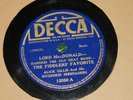 ALICK GILLIS & HIS INVERNESS SERENADERS Lord MacDonald IRISH DECCA 12050 78 RPM