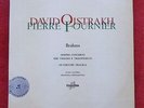 Brahms: Double Concerto - Oistrakh / Fournier **Columbia SAXQ 7264 ED1 LP**