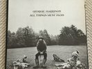 GEORGE HARRISON All Things Must Pass 1970 US 3 LP Box Set POSTER NICE CONDITION