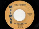 DOOWOP-SUPERBS-MY LOVE FOR YOU/BEANS-MELMAR 121