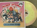 Masked Intruder Love And Other Crimes First Press Copyright Cover Yellow pink