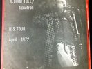 Vintage Jethro Tull Ticketron U.S. Tour April 1972 Live LP/Album/Vinyl