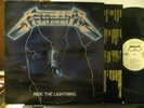 METALLICA Ride The Lightning **US issue 1984 Elektra  w/ inner White-Label PROMO