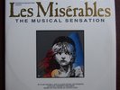 Les Miserables 2xLP Original Broadway Cast Geffen 1987 EX Vinyl Booklet Inner