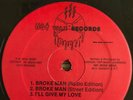 M.C. Knight & P.T. ?– Broke Man / I'll Give My Love - Hot Wax 1993 Detroit G-Rap