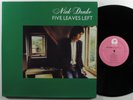 NICK DRAKE Five Leaves Left ISLAND LP NM 180g audiophile uk gatefold