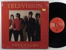 TELEVISION Adventure ELEKTRA LP VG++ SHRINK