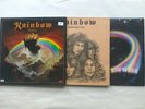 3 RAINBOW VINYL ALBUMS - RAINBOW RISING, LONG LIVE ROCK 'N' ROLL, DOWN TO EARTH
