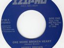 NORTHERN SOUL/70s SOUL-HERBY BROWN-ONE MORE BROKEN HEART-IZIPHO.
