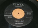 GARAGE SURF 45 - THE IMPERIALS - STEPPIN OUT / AM I THE ONE - JEWEL