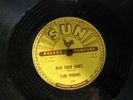 78 RPM RECORD SUN RECORDS CARL PERKINS BLUE SUEDE SHOES/HONEY DON'T