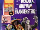 “A Story Of Dracula The Wolfman And Frankenstein” Book & Record Peter Pan BR-508