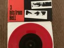 Misfits 3 Hits from Hell 7 Inch EP 1989 Red Translucent Vinyl VG PLUS Condition