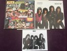 2 X KISS LPS -UNMASKED & LICK IT UP +PHOTO Please Read Discriptions 1st Presses