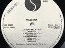 MADONNA First LP Italy PROMO WHITE LABEL Monster    SRK 23867 MADAME