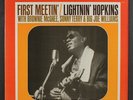 LIGHTNIN' HOPKINS: First Meetin' LP (later press, red wax, sl cw) Blues & R&B