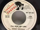 Brenda Holloway - I'll Give My Life / More Echo 45 RPM - Tested VG - Donna OG