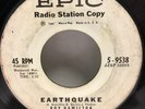 Roy Hamilton - Earthquake / I Am 45 RPM - Tested VG- Epic Promo OG Northern Soul