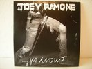 2 LP Joey Ramone Ya Know ?  VINYL ( RAMONES BRAIN DRAIN )