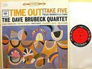 DAVE BRUBECK QUARTET - Time Out - Columbia 6-eye NM Stereo LP + advert booklet