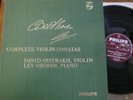 OISTRAKH - OBORIN / BEETHOVEN complete violin sonatas / PHILIPS