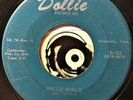 Horace Heller 45 Bizarro Country 1958 Ed's Place Hello World Clossy Mint-