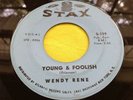 Hear Rare Soul 45 : Wendy Rene   Bar-B-Q   Young & Foolish   Stax S -159