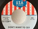 Garage PROMO 45 Buckinghams Don't Want To Cry on USA HEAR