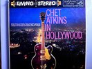 CHET ATKINS IN HOLLYWOOD RARE ORIG '59 RCA LIVING STEREO AUDIOPHILE LP 1S/1S NM