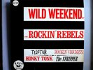 ROCKIN' REBELS WILD WEEKEND ULTRA-RARE ORIGINAL '63 SWAN MONO LP VERY NICE