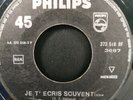 Johnny Hallyday - Je T' Ecris Souvent / Bonne Chance - GREEK 7