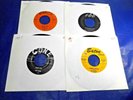 (4) 45 RPM'S-HARPTONES, HOLLYWOOD FLAMES, KINGS, & HEARTS -1954-57