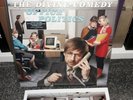 The Divine Comedy-OFFICE POLITICS Blue & Opaque White Double Vinyl SIGNED PRINT
