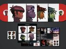 GORILLAZ 'DEMON DAYS' RARE VINYL ME PLEASE RED VINYL PRESSING 2xLP NEW