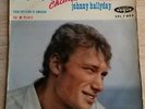 JOHNNY HALLYDAY 45 T EP CHANTE JOHNNY HALLYDAY RARE avec CENTREUR