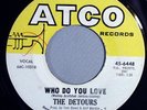 HEAR IT 50's R&B Soul 45 rpm record The Detours 