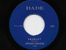 Arthur Freeman - Shirley / No Hard Feelings (Soul/Rhythm & Blues, 45) 1852