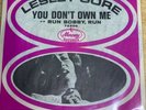 Lesley Gore TEEN 45(MERCURY 72206) You Don't Own Me/Run Bobby Run
