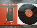 Depeche Mode Vinyl Remix Red BLACK VINYL