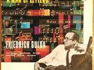 Friedrich Gulda - A Man Of Letters. LK 4189. VG+/G. Rare Jazz. Vinyl Record LP.