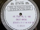 Beethoven: Piano Sonatas 1 & 2 - Friedrich Gulda **Original Decca Test Press**
