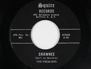 Rock & Roll Inst. 45 - Premiers - Shawnee/Orbit Bound - Squire - VG+ mp3 - rare